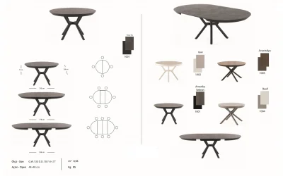 Star Çift Açılır Masa