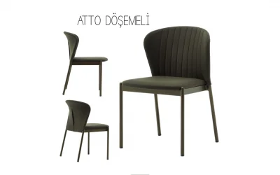 Atto Döşemeli Sandalye