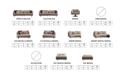 Luxeva Beşli (Amorf Opsiyon 1)