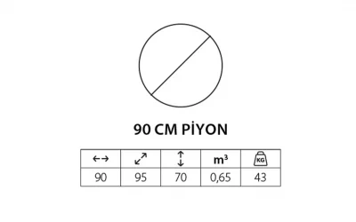 Luxeva Ara Modül 90 cm