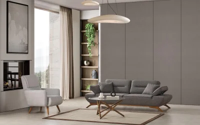 Adel Koltuk Takımı | 3lü Koltuk 2 Adet - Berjer 1 Adet