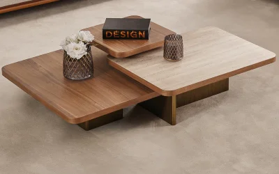 Adora Orta Sehpa (Mermer Desen) (G,92-D,69-Y,33)