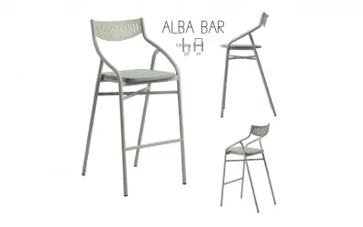 Alba Fileli Bar Sandalye
