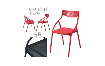 Alba Fileli Sandalye