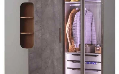 Ares 4 Kapılı Köşe Dolap 861 + Sol Blok + 2K İç Çekmece