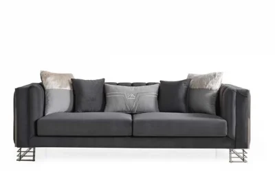 Arven Çizgili 3lü Koltuk