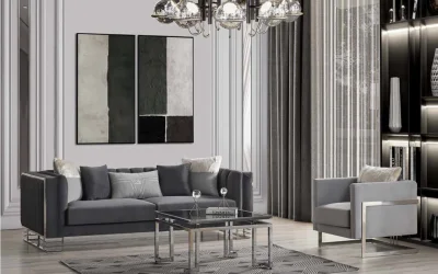 Arven Çizgili Koltuk Takımı