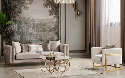 Arven Gold Koltuk Takımı