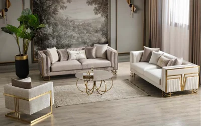 Arven Gold Koltuk Takımı