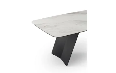 Calacatta Gold Seramik Masa-Luna Kesim