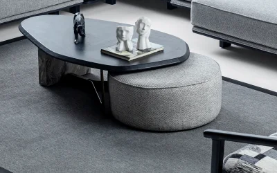 Capitan Köşe Yuvarlak Puf