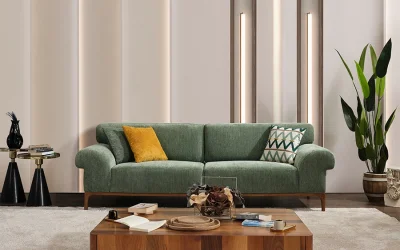 Dazzle Koltuk Takımı | 3lü Koltuk 2 Adet - Berjer 1 Adet