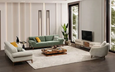 Dazzle Koltuk Takımı | 3lü Koltuk 2 Adet - Berjer 1 Adet