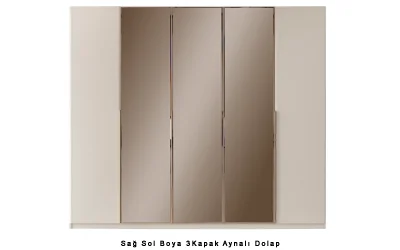Dorello Dolap 5 Kapılı