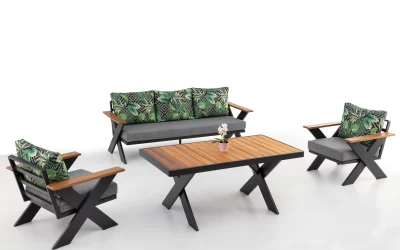 Dubai(X)Alüminyum Oturma Grubu