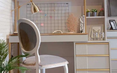 Elegant Çalışma Masası ve Ünite