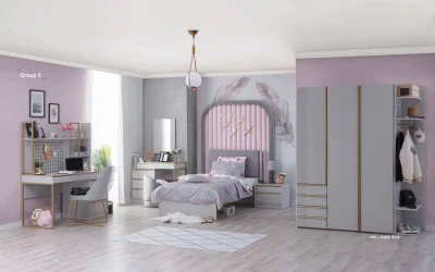 Elegant Genç Odası Takımı