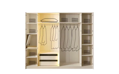 Ferilux Dolap 6 Kapılı