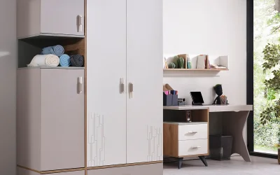 Latte 3 Kapılı Dolap