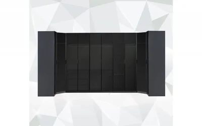 Lavish Köşe Giyinme Dolabı