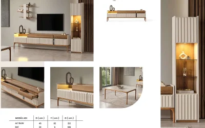 Lorvella Vitrin Blok