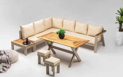 LOTUS KÖŞE TAKIMI ALÜMİNYUM