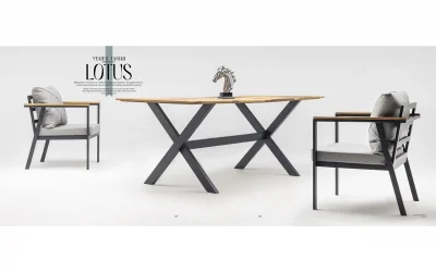 LOTUS YEMEK TAKIMI 6 KİŞİLİK ALÜMİNYUM