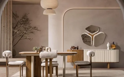 Lova Lake Meşe Konsol ve Ayna