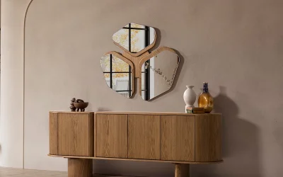 Lova Meşe Konsol ve Ayna