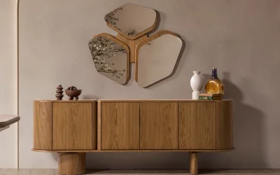 Lova Meşe Konsol ve Ayna