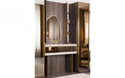 Lyric Yatak Odası Takımı 2 Kapılı Dolap | 1 Adet - 3 Kapılı Dolap 1 Adet -Köşe Dolap 1 Dolap - Karyola 1 Adet - Şifonyer 1 Adet - Şifonyer Ayna 1 Adet - Komodin 2 Adet