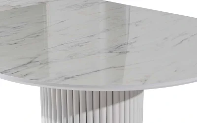 Marmo Mermer Baskılı Masa