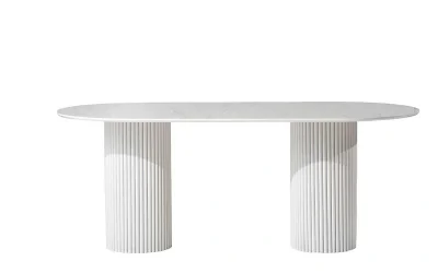 Marmo Mermer Baskılı Masa