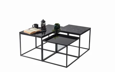 MC-129 Orta Sehpa 4lü Siyah