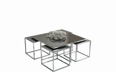 MC-138 Orta Sehpa 5li Silver