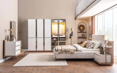 Meise Dolap 3+2 Kapılı (G,152+102-Y,216-D,62)