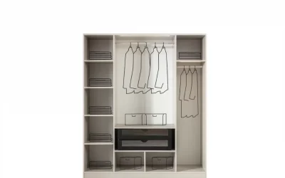 Metis 4 Kapaklı Dolap