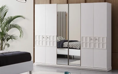 Mila Dolap 6 Kapılı