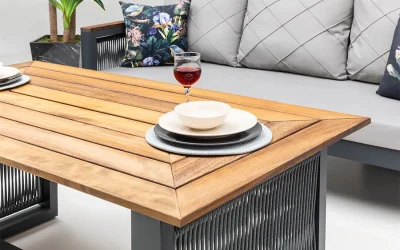 MİLANO OTURMA GRUBU ALÜMİNYUM İP ÖRGÜLÜ 3+1+1