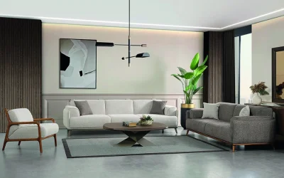 Moncada Koltuk Takımı  | 3lü Koltuk 2 Adet - Berjer 1 Adet