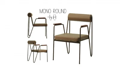Mono Round Sandalye
