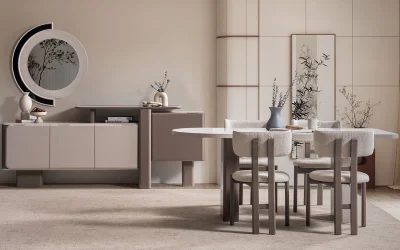 Mora Yemek Odası Takımı