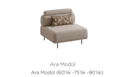 Norenzo Köşe Ara Modül 75 cm