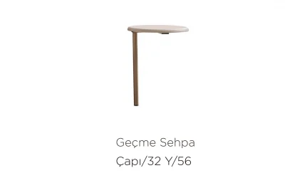 Norenzo Köşe Geçme sehpa