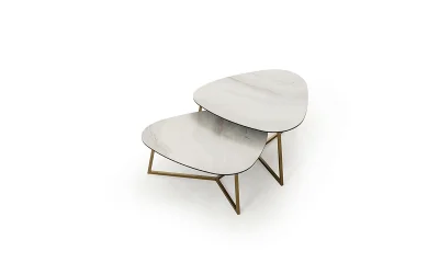 Oscar Seramik Orta Sehpa İkili