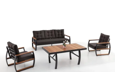 Oslo Alüminyum Oturma Grubu