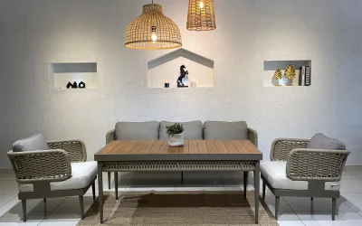 Pekin Alüminyum Oturma Grubu