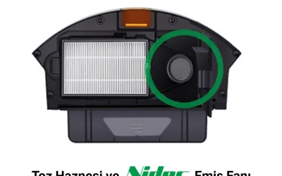 Robogil Stella 500B 2024 Model Yeni Nesil Tasarım Akıllı Robot Süpürge ve Robot Paspas