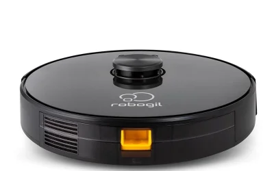 Robogil Stella 500B 2024 Model Yeni Nesil Tasarım Akıllı Robot Süpürge ve Robot Paspas