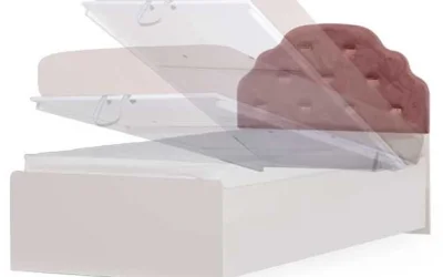 Rose Bazalı Karyola 100*200